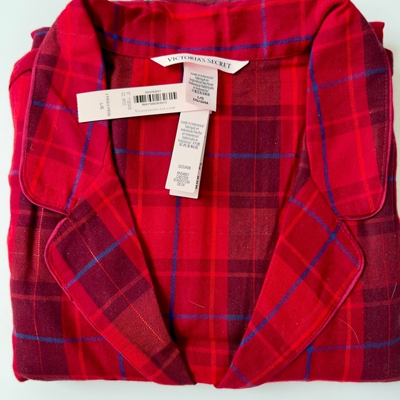 Victoria's Secret Red Plaid pajamas - Picture 2 of 3